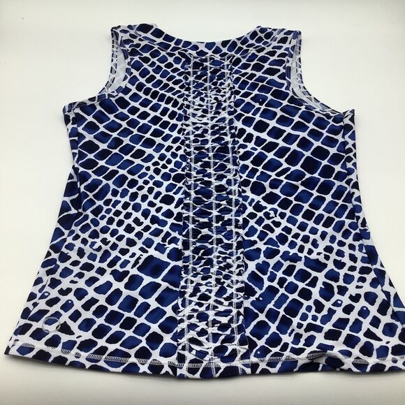 The Bubble Womens Lexi Tank Top Blue Size Medium‎ NWT - Picture 4 of 9